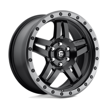 Load image into Gallery viewer, D55718809455 - Fuel Off-Road D557 Anza 18X8 6X120 27mm Matte Black Gun Metal Ring - Fuel Off-Road Wheels Canada