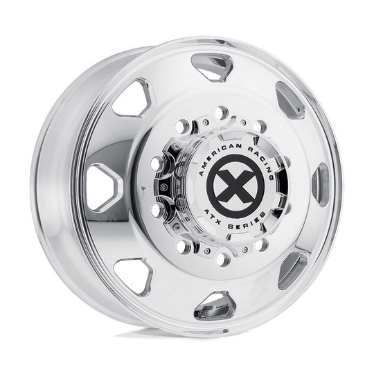 AO40122510104 - ATX AO401 Octane 22.5X8.25 10X285.75  144mm Polished - Front - ATX Wheels Canada