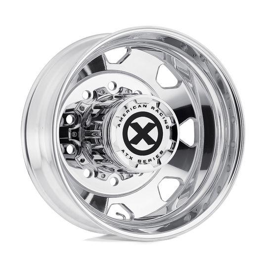 AO40124510102 - ATX AO401 Octane 24.5X8.25 10X285.75 -168 mm Polished - Rear - ATX Wheels Canada