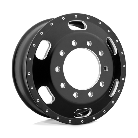 AO40222510903 - ATX AO402 Indy 22.5X8.25 10X285.75  145mm Satin Black Milled - Inner - ATX Wheels Canada