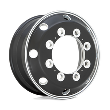 Load image into Gallery viewer, AO40422510304H - ATX AO404 Journey 22.5X8.25 10X285.75  144mm Glossy Black With Polished Lip - Front And Rear Inner - ATX Wheels Canada