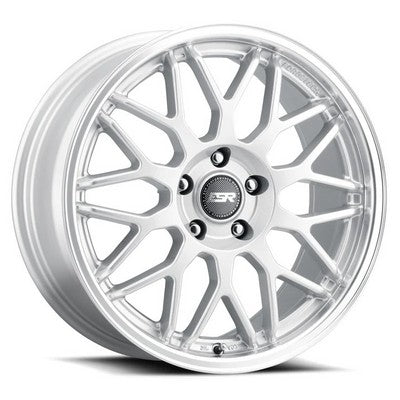 88511130 APX01HS-ML - ESR AP1 18X8.5 Blank 30mm Hyper Silver With Machine Lip - ESR Wheels Canada