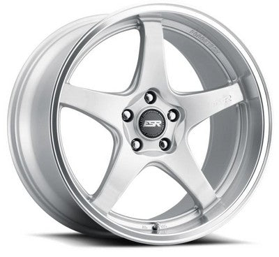 885111CC APX5HS-ML - ESR AP5 18X8.5 Blank -99mm Hyper Silver With Machine Lip - ESR Wheels Canada