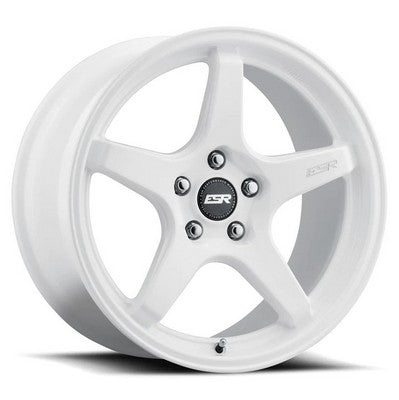 90511122 APX5CWHT - ESR AP5C 19X10.5 Blank 22mm Gloss White - ESR Wheels Canada