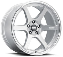 Load image into Gallery viewer, 89552022 APX6HS-ML - ESR AP6 18X9.5 5X120 22mm Hyper Silver With Machine Lip - ESR Wheels Canada