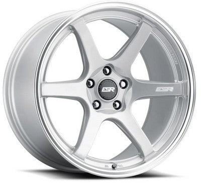 89552035 APX6HS-ML - ESR AP6 18X9.5 5X120 35mm Hyper Silver With Machine Lip - ESR Wheels Canada