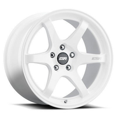 88551430 APX6WHT - ESR AP6 18X8.5 5X114.3 30mm Gloss White - ESR Wheels Canada