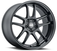 Charger l'image dans la galerie, 88551430 APX8MBLK-BL - ESR AP8 18X8.5 5X114.3 30mm Matte Black Gloss Black - ESR Wheels Canada