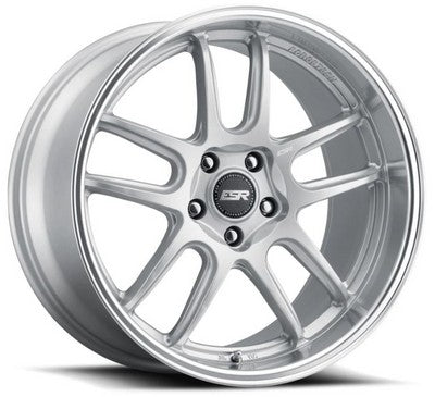 805111CC APX8HS-ML - ESR AP8 18X10.5 Blank -99mm Hyper Silver With Machine Lip - ESR Wheels Canada