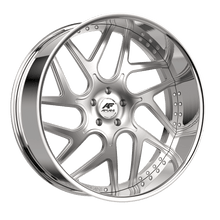 Charger l'image dans la galerie, APO2493PBR10F1BCR - Amani Apollo 24X9 Pocketed Blank 1mm Brush Center Chrome Lip - Amani Wheels Canada