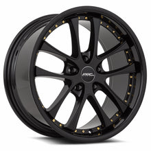 Load image into Gallery viewer, AR05188551435BK-510 - ARC AR5 18X8.5 5X110 35MM All Black Gold Rivet - ARC Wheels Canada
