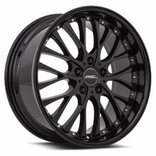 Load image into Gallery viewer, AR06188051430BK-508 - ARC AR6 18X8 5X108 30MM All Black Gold Rivet - ARC Wheels Canada