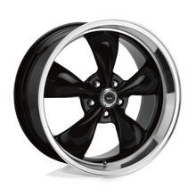 Charger l'image dans la galerie, AR105M6791B - American Racing AR105 Torq Thrust M 16X7 5X115  35mm Gloss Black Machined Lip - American Racing Wheels Canada