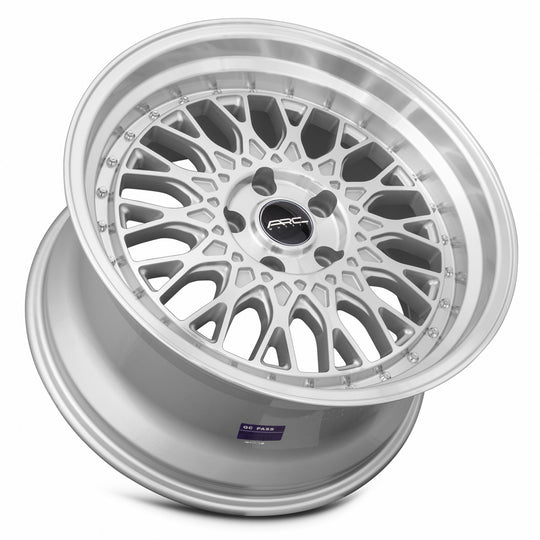AR01189551435SF-520 - ARC AR1 18X9.5 5X120 35MM Silver Machine Face Lip Chrome Rivet - ARC Wheels Canada