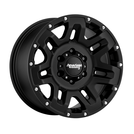AR20088577715 - American Racing AR200 Yukon 18X8.5 6X120  15mm Cast Iron Black - American Racing Wheels Canada