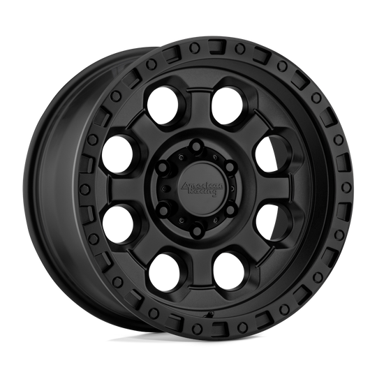 AR20168080700 - American Racing AR201 16X8 8X165.1  0mm Cast Iron Black - American Racing Wheels Canada