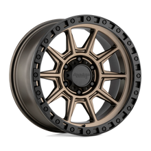 Charger l'image dans la galerie, AR20268055600 - American Racing AR202 16X8 5X139.7  0mm Matte Bronze Black Lip - American Racing Wheels Canada