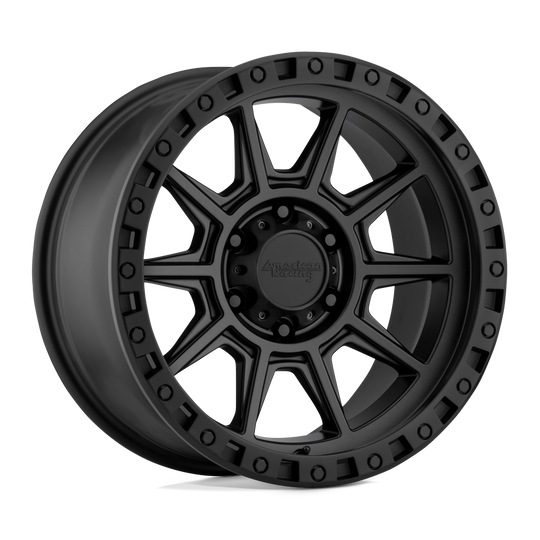 AR20289055700 - American Racing AR202 18X9 5X139.7  0mm Cast Iron Black - American Racing Wheels Canada