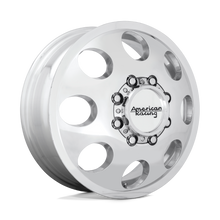 Charger l'image dans la galerie, AR204760901111 - American Racing AR204 Baja Dually 17X6 8X165.1  111mm Polished - Front - American Racing Wheels Canada