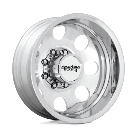 AR204660801134N - American Racing AR204 Baja Dually 16X6 8X165.1 -134 mm Polished - Rear - American Racing Wheels Canada