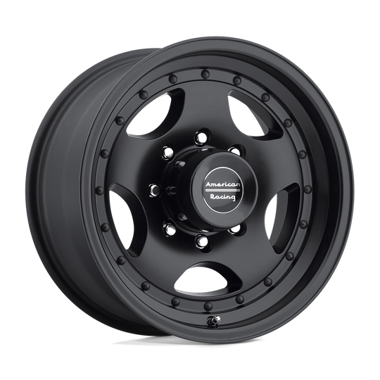 AR236885B - American Racing AR23 16X8 5X139.7  0mm Satin Black - American Racing Wheels Canada
