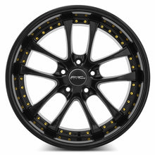 Load image into Gallery viewer, AR05199551435BK-512 - ARC AR5 19X9.5 5X112 35MM All Black Gold Rivet - ARC Wheels Canada