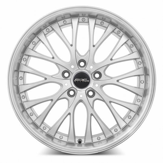 AR06188051430SF-512 - ARC AR6 18X8 5X112 30MM Silver Machine Face Lip Chrome Rivet - ARC Wheels Canada