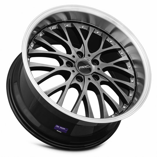 AR06189051435HB-515 - ARC AR6 18X9 5X115 35MM Hyper Black Machine Lip - ARC Wheels Canada