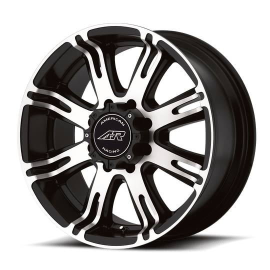 AR70878568800 - American Racing AR708 17X8.5 6X139.7  0mm Pvd - American Racing Wheels Canada