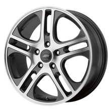 Charger l'image dans la galerie, AR88756542440 - American Racing AR887 Axl 15X6.5 5X110  40mm Dark Silver W/ Mach Face - American Racing Wheels Canada