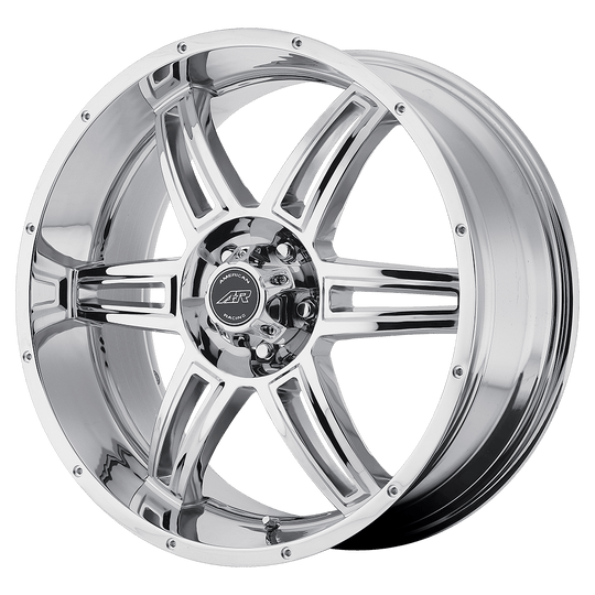 AR89088068235 - American Racing AR890 18X8 6X139.7  35mm Chrome - American Racing Wheels Canada
