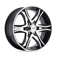 Load image into Gallery viewer, AR89388512330 - American Racing AR893 Mainline 18X8.5 5X114.3  30mm Gloss Black Machined - American Racing Wheels Canada