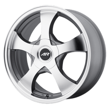 Load image into Gallery viewer, AR89546031435 - American Racing AR895 14X6 5X114.3 / 5X100 35mm Dark Silver Machined - American Racing Wheels Canada