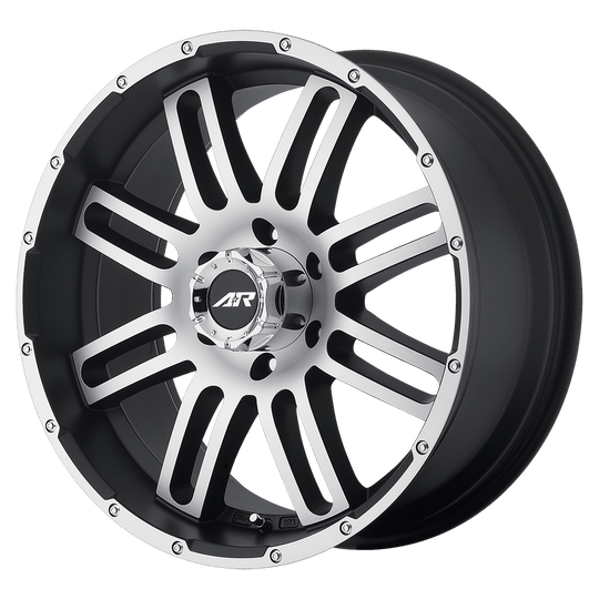 AR90189060520 - American Racing AR901 18X9 6X139.7  20mm Satin Black Machined - American Racing Wheels Canada
