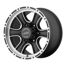 Load image into Gallery viewer, AR90268012700 - American Racing AR902 16X8 5X114.3  0mm Satin Black Machined - American Racing Wheels Canada