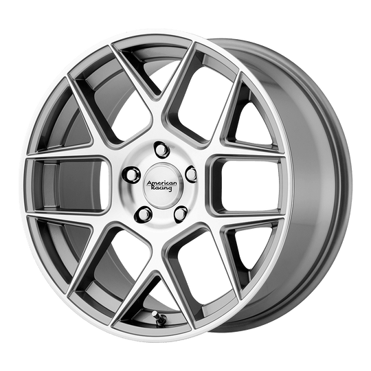 AR91329052425 - American Racing AR913 Apex 20X9 5X120  25mm Gun Metal Machined Face - American Racing Wheels Canada