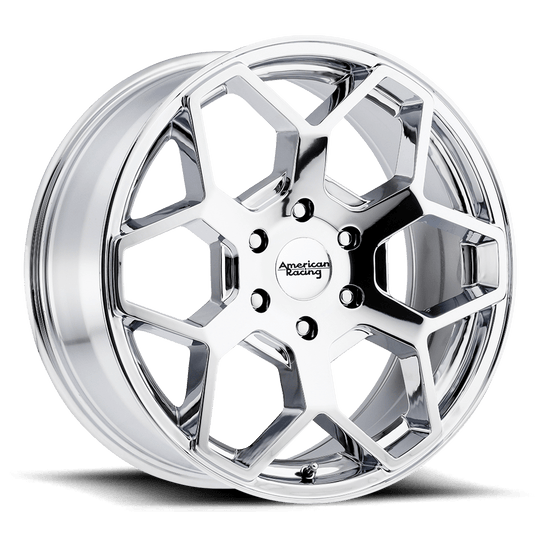 AR91628568235 - American Racing AR916 20X8.5 6X139.7  35mm Chrome - American Racing Wheels Canada