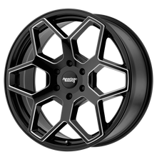 Charger l'image dans la galerie, AR91628568335 - American Racing AR916 20X8.5 6X139.7  35mm Gloss Black Milled - American Racing Wheels Canada