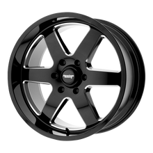Load image into Gallery viewer, AR92689050312 - American Racing AR926 Patrol 18X9 5X127  12mm Gloss Black Milled - American Racing Wheels Canada