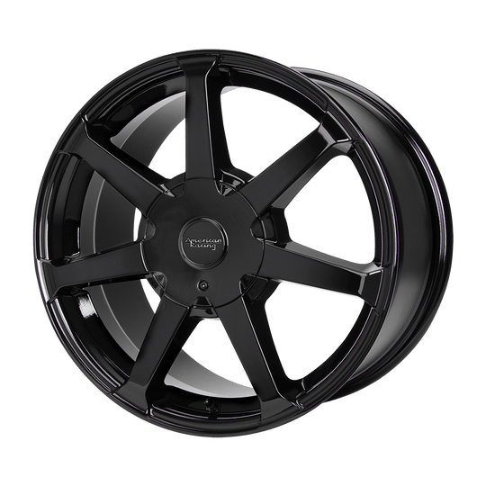 AR93088059340 - American Racing AR930 18X8 5X120 / 5X112 40mm Gloss Black - American Racing Wheels Canada