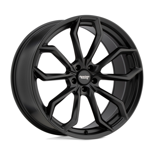 AR93229015720 - American Racing AR932 Splitter 20X9 5X115  20mm Satin Black - American Racing Wheels Canada