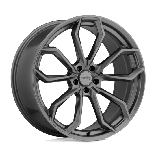 AR93229015920 - American Racing AR932 Splitter 20X9 5X115  20mm Graphite - American Racing Wheels Canada