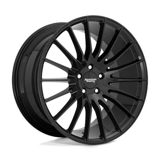 AR93421012340 - American Racing AR934 Fastlane 20X10 5X114.3  40mm Gloss Black - American Racing Wheels Canada