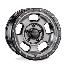 Load image into Gallery viewer, AR96979080512N - American Racing AR969 Ansen Offroad 17X9 8X165.1 -12 mm Satin Black Machined - American Racing Wheels Canada