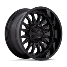 Load image into Gallery viewer, D79620009847 - Fuel Off-Road D796 Arc 20X10 6X135 6X139.7 -18 mm Matte Black With Gloss Black Lip - Fuel Off-Road Wheels Canada