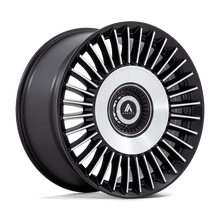 Load image into Gallery viewer, AB040MD22052018 - Asanti ABL-40 Tiara 22X10.5 5X120 / 5X115 18mm Satin Black With Bright Machined Face - Asanti Wheels Canada