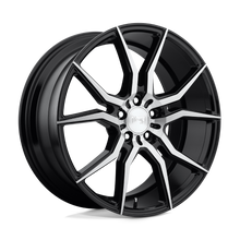 Charger l'image dans la galerie, M166200521+35 - Niche M166 Ascari 20X10.5 5X120  35mm Gloss Black Brushed - Niche Wheels Canada