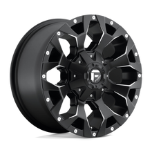 Load image into Gallery viewer, D54617859857 - Fuel Off-Road D546 Assault 17X8.5 6X135 / 6X139.7 25mm Matte Black Milled - Fuel Off-Road Wheels Canada