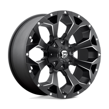Charger l'image dans la galerie, D54620909857 - Fuel Off-Road D546 Assault 20X9 6X135 / 6X139.7 20mm Matte Black Milled - Fuel Off-Road Wheels Canada