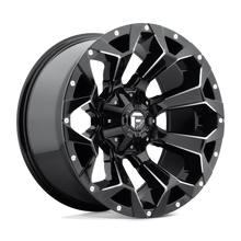 Load image into Gallery viewer, D57620908257 - Fuel Off-Road D576 Assault 20X9 8X165.1 20mm Gloss Black Milled - Fuel Off-Road Wheels Canada